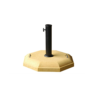 Base Parasol 32 Kg Octogonale - Jaune