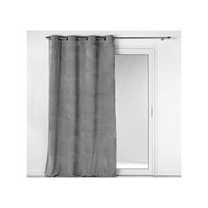 Rideau À Œillets 140x260cm - Gris