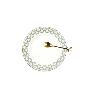 Set De 4 Cuillères À Café FEUILLE - Doré