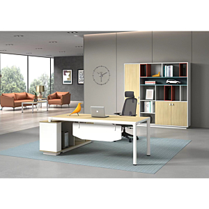 Table Café TWENTY-NINE 120x65x45cm - Erable / Blanc 