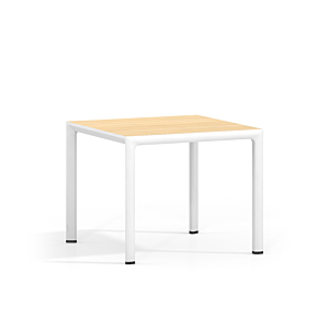 Table Café TWENTY-NINE 60x60x45cm - Erable / Blanc 