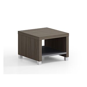 Table Basse RESPECT - Noyer / Gris Table basse d'accueil