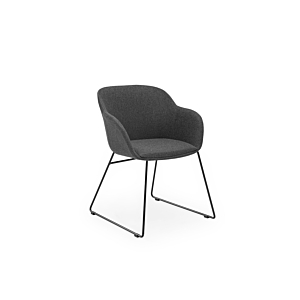 Fauteuil QUEEN - Noir