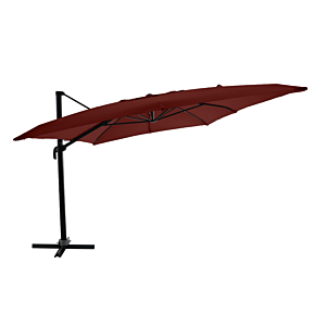 Parasol Déporté Inclinable EVIO - Brique