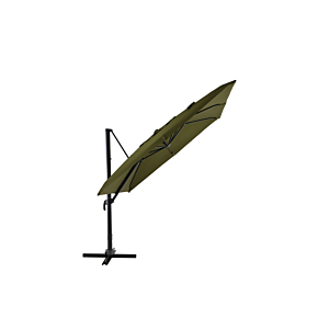 Parasol Déporté Inclinable EVIO - Vert