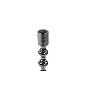 Bougeoir 23cm - Argent