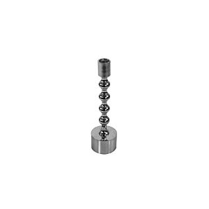Bougeoir 23cm - Argent Photophores et bougeoirs