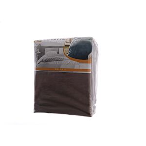 Housse De Couette Unie - Marron Promos printemps