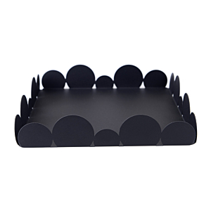 Plateau BUBBLE Carré - Noir