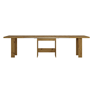 Table À Manger MADISON Extensible - Marron 