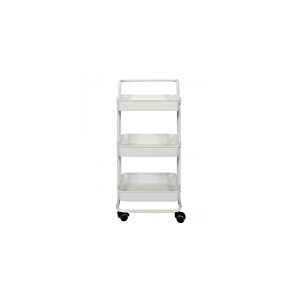 Desserte 3 Étages - Blanc Accessoires Cuisine