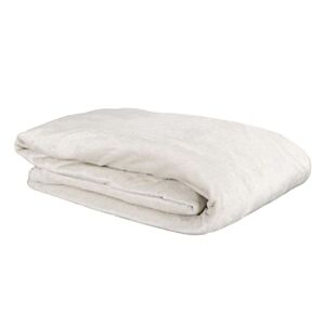 Plaid Flanelle SHERPA XXL - Beige Plaid et couvertures
