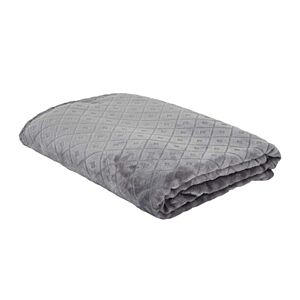 Plaid Embossé - Gris Plaid et couvertures