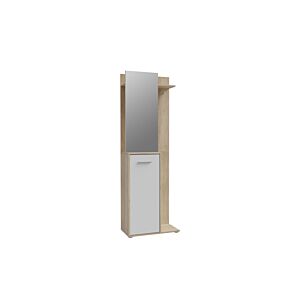 Vestiaire AREEL Avec Miroir +1 Porte Armoires rangements