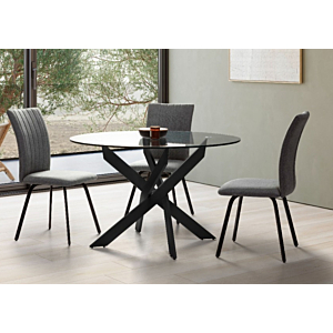 Table À Manger MOLY - Noir 