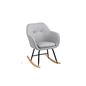 Fauteuil À Bascule EMILIA - Gris Clair Sofa-printemps