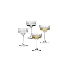 Set De 4 Support ELYSIA - Blanc Verres d'eau