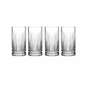 Set De 4 Verres À Jus ELYSIA - Blanc Verres d'eau