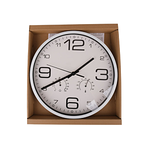 Horloge Murale WEATHERSTATION - Blanc