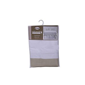 Nappe Artisanale Rectangulaire 250x150cm - Blanc Nappe et serviettes