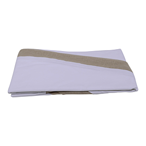 Nappe Ronde Artisanale 200cm - Blanc