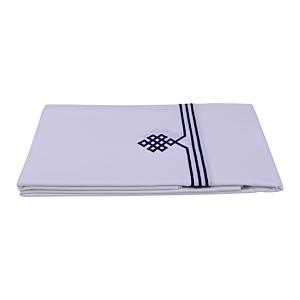 Nappe Artisanale Brodée Moucharabi 250x150cm - Blanc