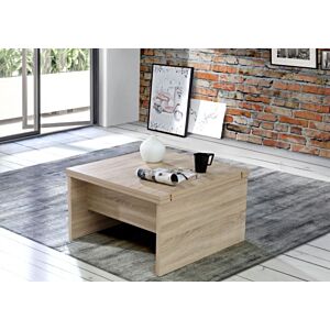 Table Basse Extensible BELEMIR - Chêne Clair