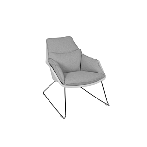 Fauteuil MORA - Gris Clair