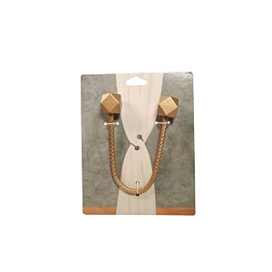 Embrasse Twist Géométrique - Or Mat Tringles et accessoires rideaux