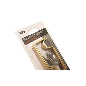 Support GOUTTIÈRE Extensible 11-15cm X2 - Doré