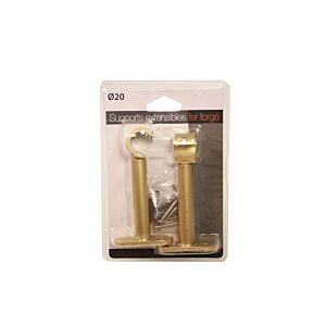 Support Simple Ouvert 9cm X2 - Doré Déstockage
