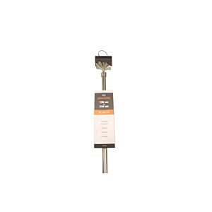 Tringle 120-210cm Embout NIKKO - Argent Tringles et accessoires rideaux
