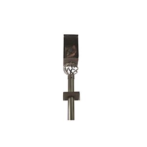 Tringle 120-210cm Embout FLORENCE - Gris Anthracite Tringles et accessoires rideaux