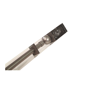 Tringle 120-210cm Embout Gaia - Gris