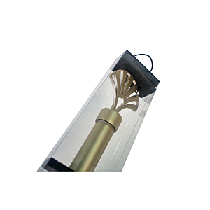 Tringle 120-210cm Avec Embout LUX - Or Mat