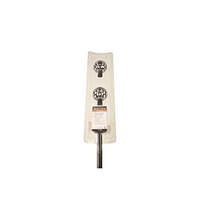 Tringle 120-210cm Embouts FACETTE - Noir Mat Tringles et accessoires rideaux