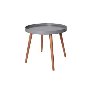 Table Plateau Ronde - Grise Tables basses