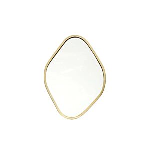 Miroir Contour Décorative Losange- Doré Miroirs muraux