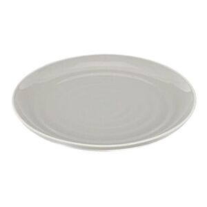 Assiette Bicolore 26.5 cm - Grise Serviteurs