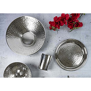 Saladier Martelé 1,5L - Argent