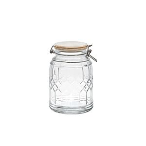 Bocal De Conservation 1,8L - Blanc / Beige Rangement cuisine