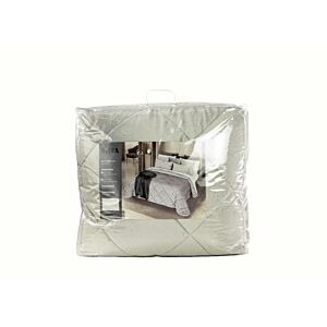 Couvre Lit GOUVEIO + 2 Taies D'Oreillers - Gris Parure de lits