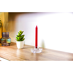 Set De 5 Bougies Chandelier - Rouge