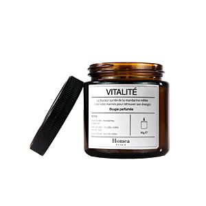 Bougie Parfumée Arôme Vitalité 7cm - Marron Bougies décoratives
