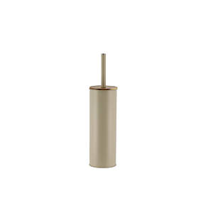 Brosse Wc Métal/Acacia Couvercle - Beige/Acacia Brosses WC