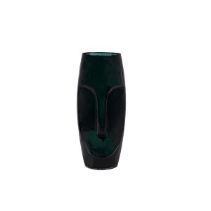 Vase Décoratif 13x30x13cm - Noir / Vert Vases