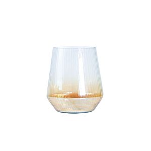 Bougeoir 15cm - Gold Ombré Photophores et bougeoirs