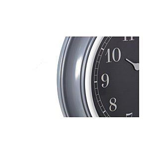 Horloge Murale 45,6cm - Gris