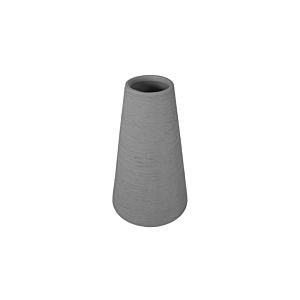 Vase 10,5x20cm - Gris