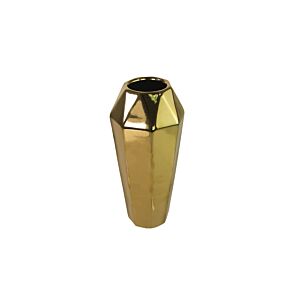 Vase 12,5x29cm - Doré Vases